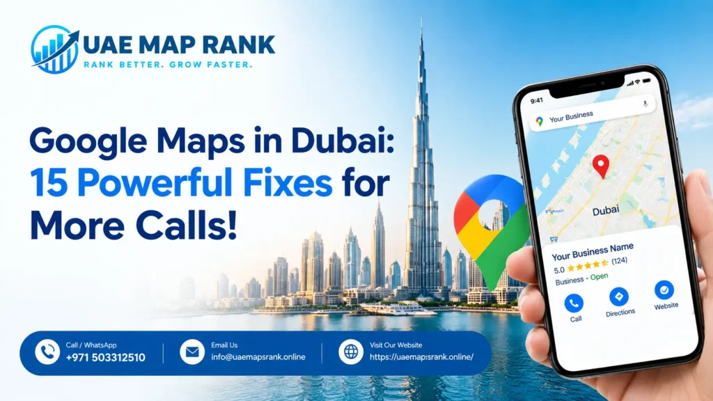 Google Maps in Dubai